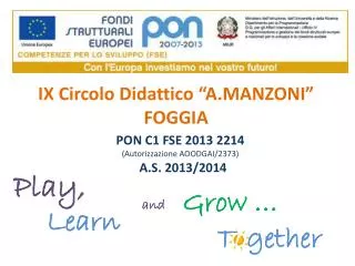 Ppt Secondo Circolo Didattico Avola Powerpoint Presentation Free