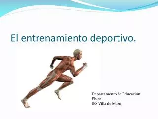 Ppt Metodolog A Del Entrenamiento Deportivo I Powerpoint Presentation