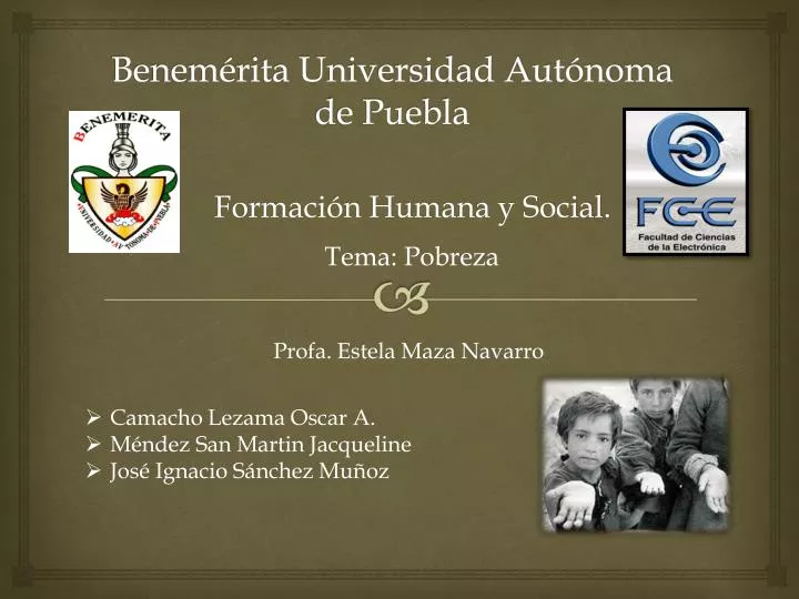 PPT Benemérita Universidad Autónoma de Puebla PowerPoint Presentation