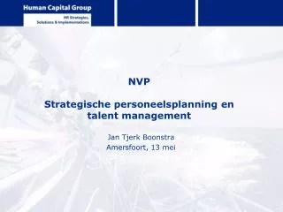 Ppt Strategische Personeelsplanning Powerpoint Presentation Free