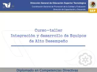 PPT Equipos de Alto Desempeño PowerPoint Presentation free download