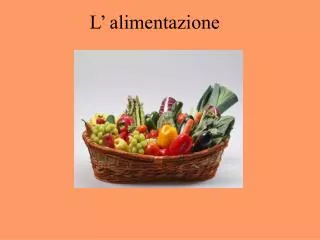 PPT L ALIMENTAZIONE NELL ANZIANO PowerPoint Presentation Free