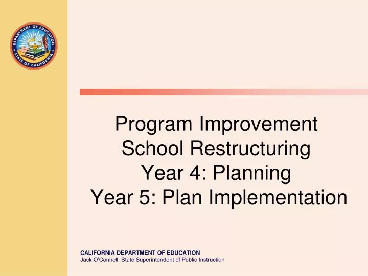 Implementation Of School Improvement Program In Ethiopia