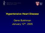 Ppt Clinical Management Of Hypertensive Heart Disease Preventing