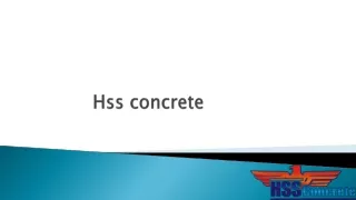 HSS Concrete Au