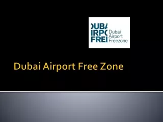 Setup Company in Dubai Airport Free Zone