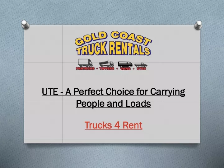 ute a perfect choice for carrying people and loads