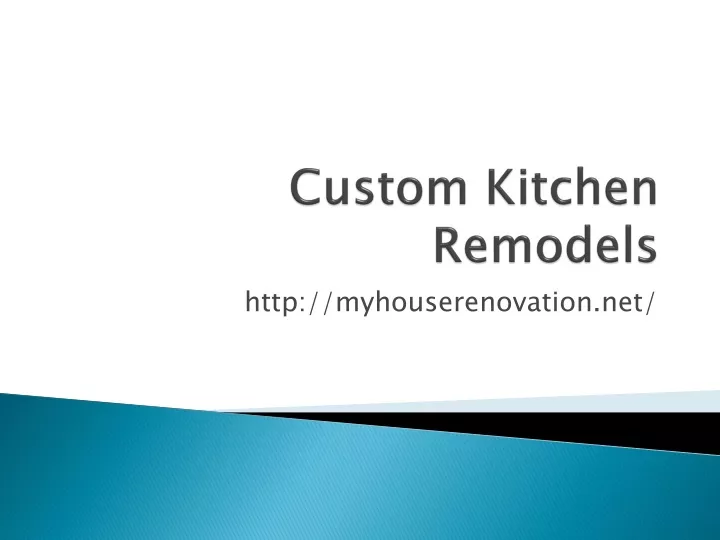 custom kitchen remodels