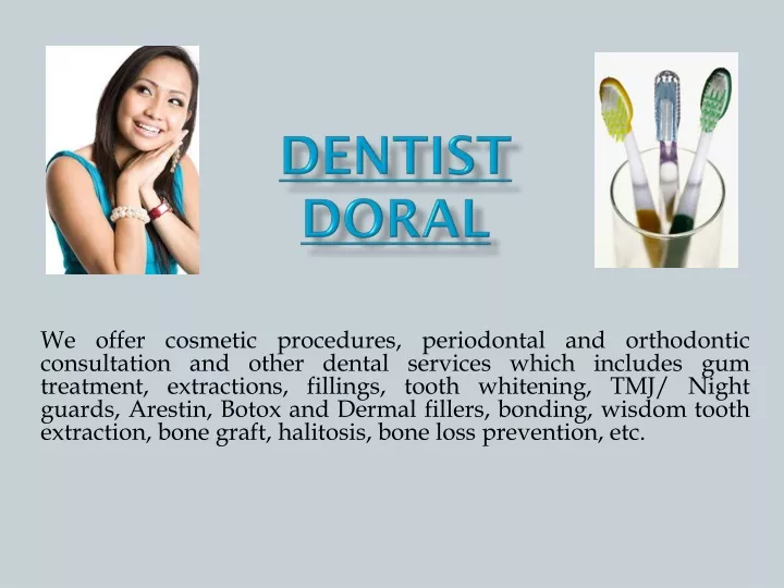 dentist doral