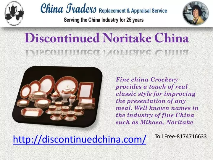 discontinued noritake china