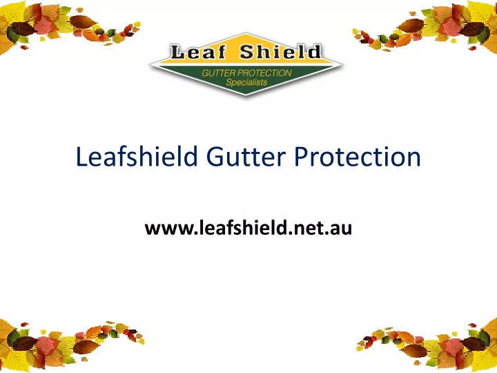 leafshield gutter protection
