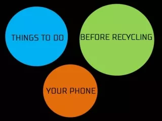 Things To Do Before Recycling Your Phone