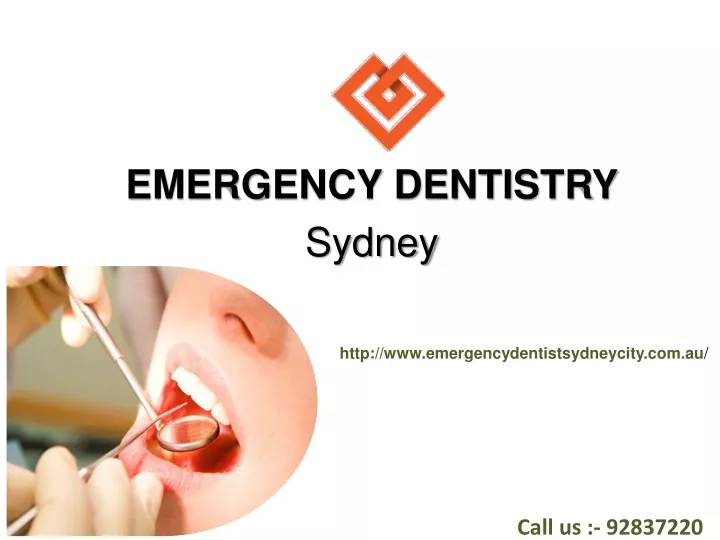 emergency dentistry sydney