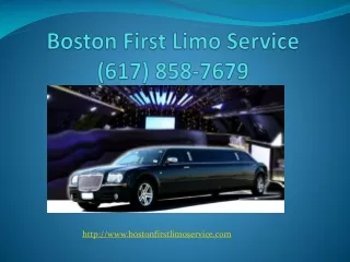 Boston airport limo service