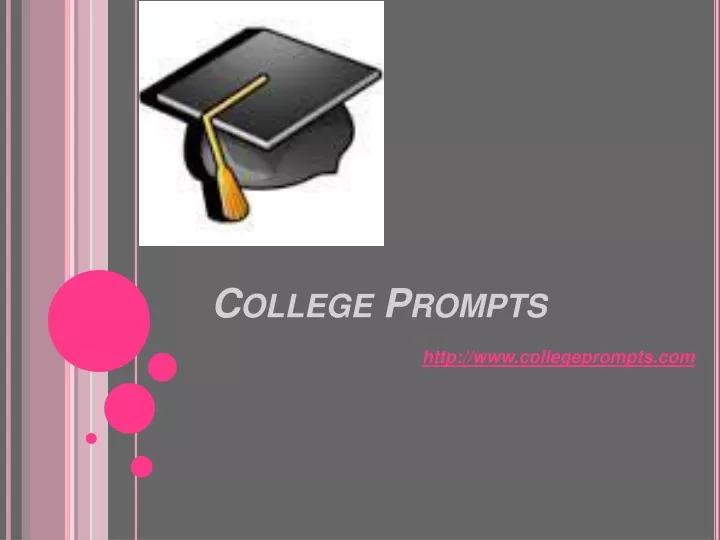 college prompts
