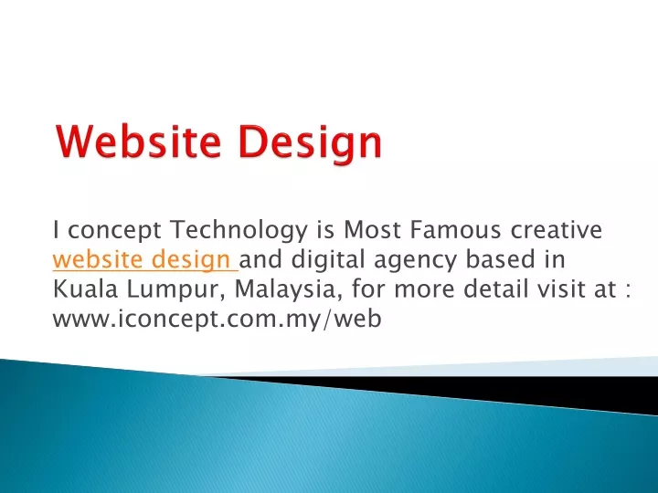 website design