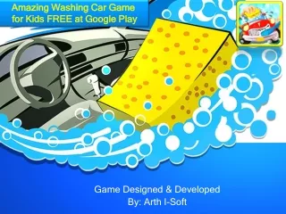 Amazing Washing Game for Kids FREE at Google Play