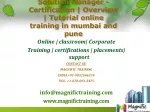 Solution Manager - Certification Overview Tutorial online - slide 1