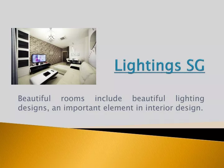 lightings sg