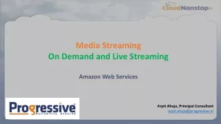 Media Streaming on AWS