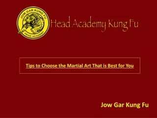 Tips to Choose the Martial Art That is Best for You