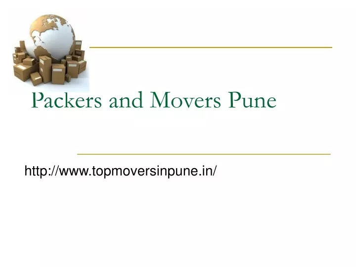 packers and movers pune