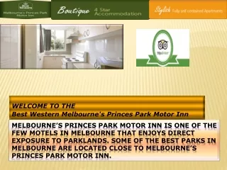 Accommodation Parkville