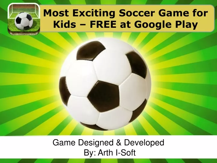 most exciting soccer game for kids free at google