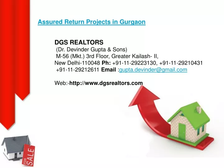 assured return projects in gurgaon
