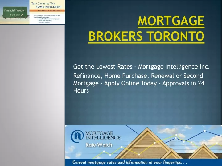 mortgage brokers toronto