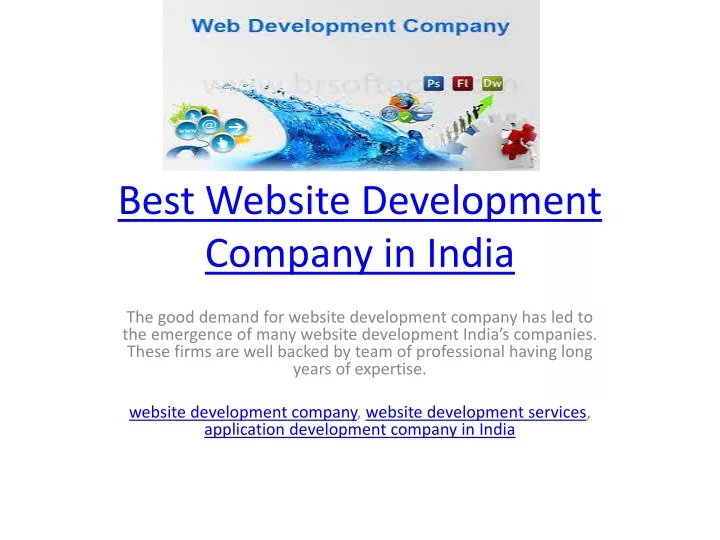 best website development company in india