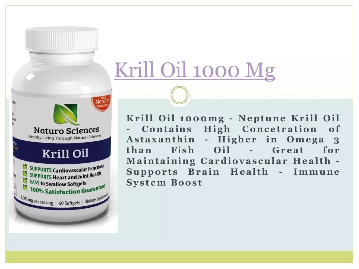 krill oil 1000 mg
