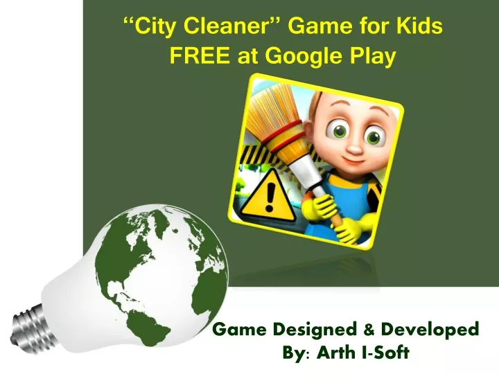 city cleaner game for kids free at google play