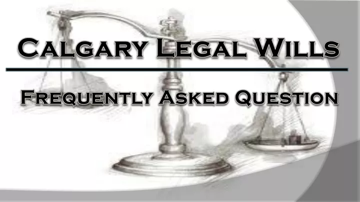 calgary legal wills