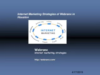Internet Marketing Strategies of Webranx in Houston