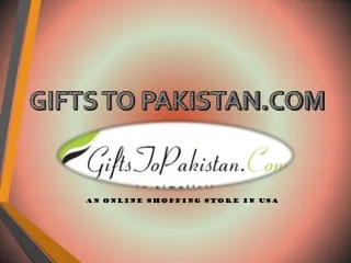Occasion Gifts to Pakistan
