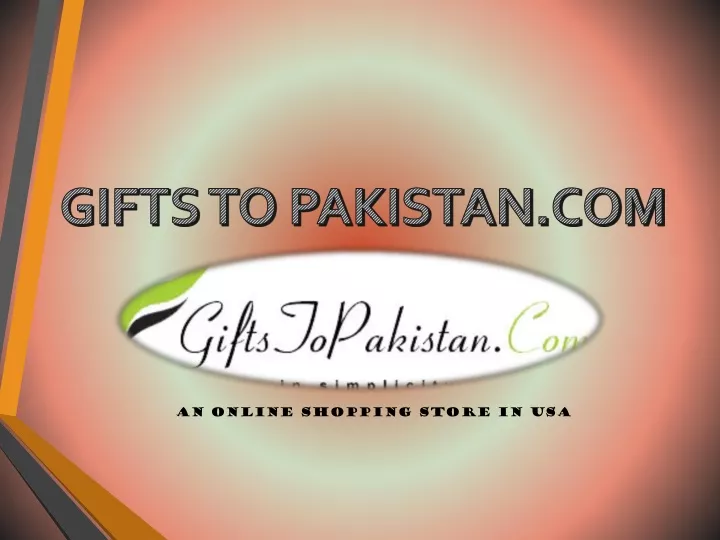 gifts to pakistan com