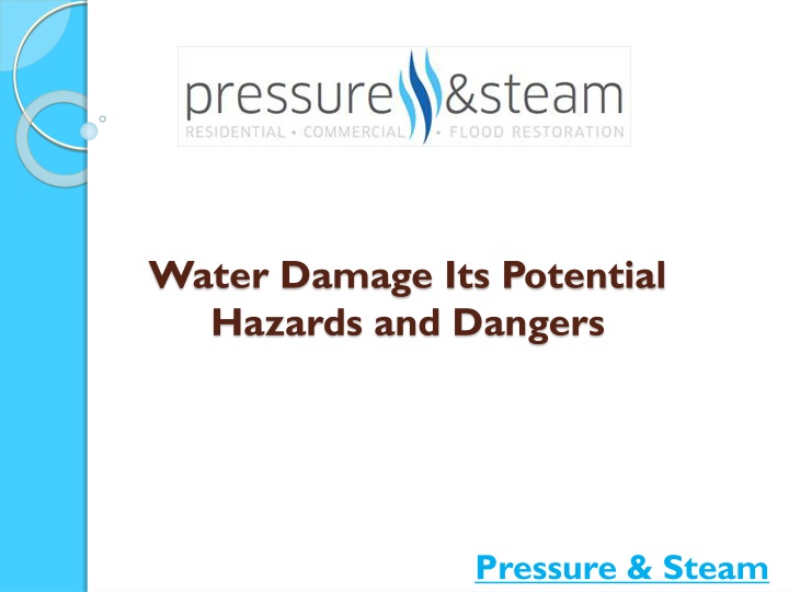 water damage its potential hazards and dangers