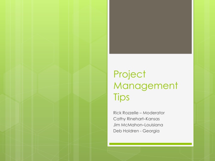 project management tips