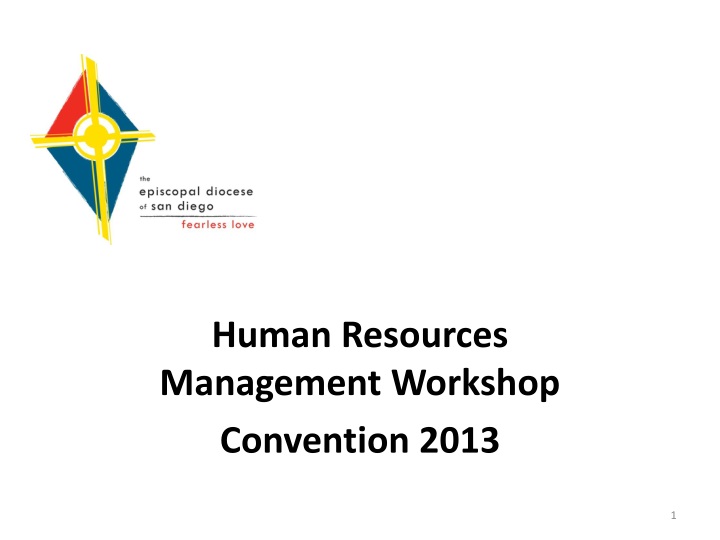 human resources management workshop convention 2013