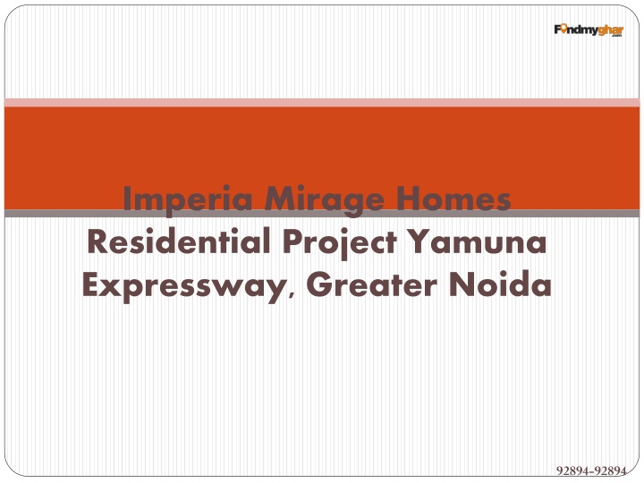 imperia mirage homes residential project yamuna expressway greater noida
