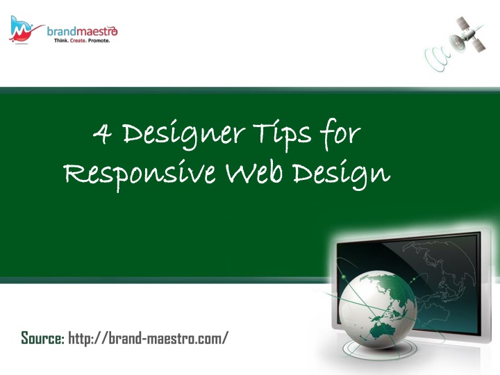 4 designer tips for responsive web design