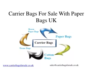 Carrier Bag Company For Paper Bags Collection