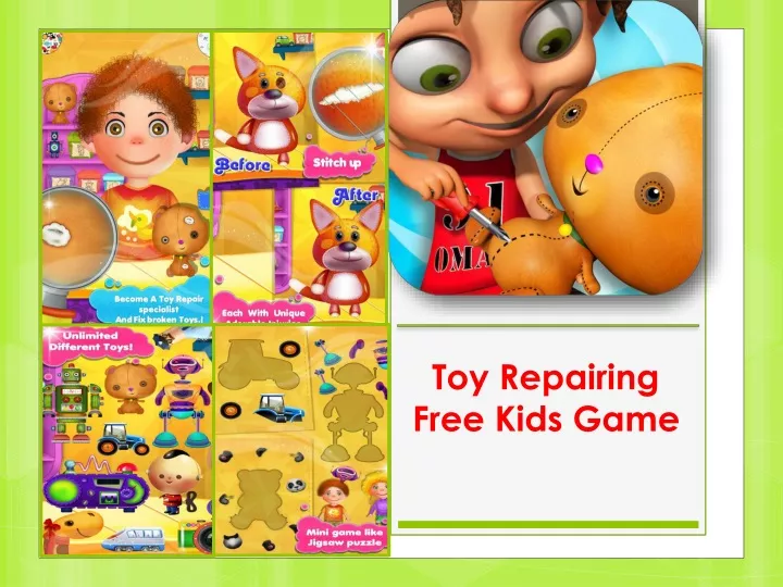 toy repairing free kids game