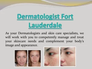 Dermatologist Skin Care