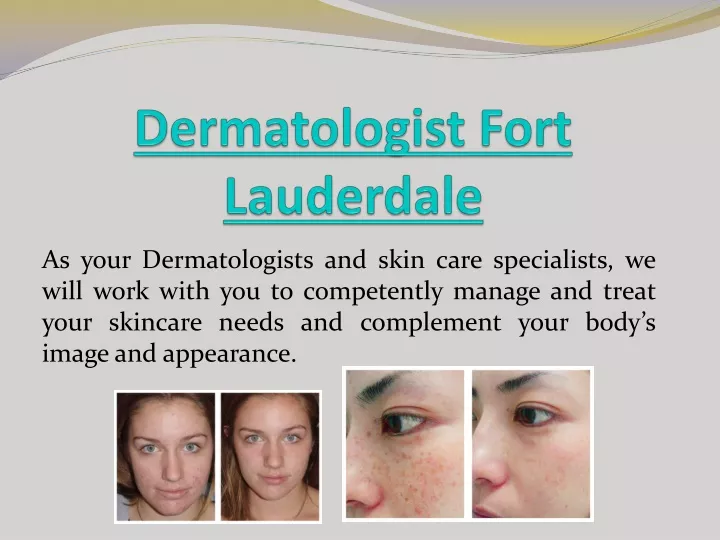 dermatologist fort lauderdale