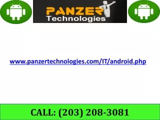 Android developer India - Panzer Technologies