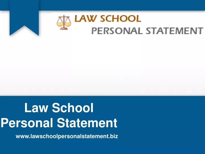 law school personal statement