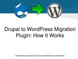 Drupal to WordPress Migration Plugin. How It Works