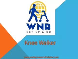 Everything about a knee walker